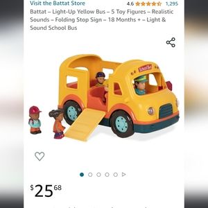 Battat Bus with kids